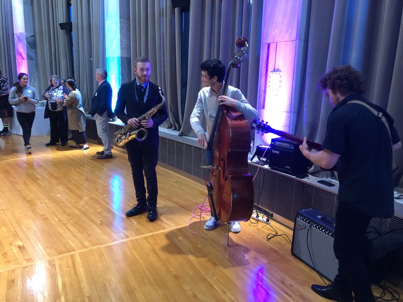 Young musicians performing at Festival for the Future
