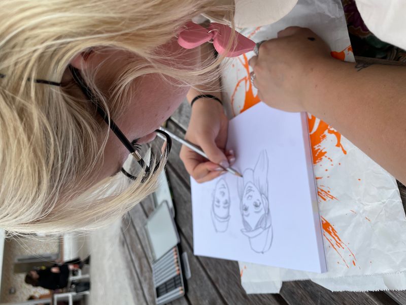 Young creatives activating 38 Hurstmere over summer
