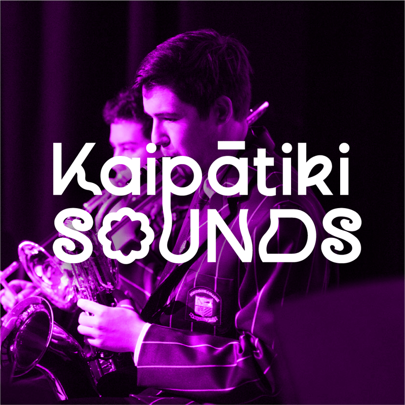 Kaipātiki Sounds brand identity artwork